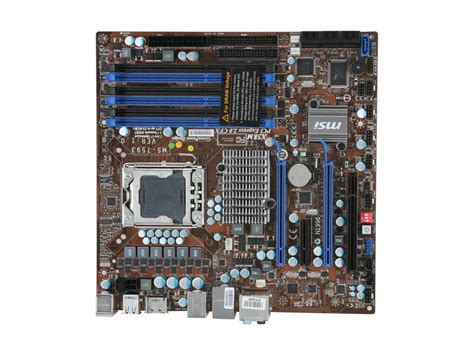 Msi X58m Lga 1366 Micro Atx Intel Motherboard