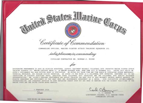 Browse Our Sample Of Certificate Of Commendation Template Certificate