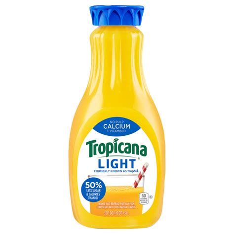 Save On Tropicana Orange Juice Calcium 50 Less Sugar No Pulp Order