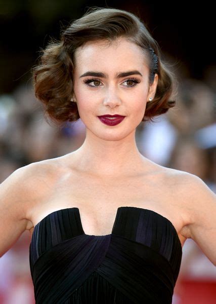 Lily Collins Beauty Evolution 9th Rome Film Festival Glamour