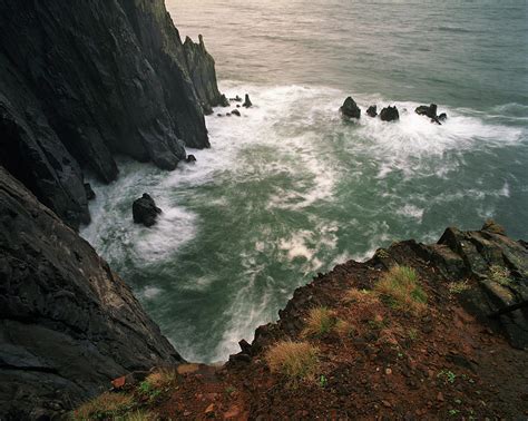 Looking Down From The Cliffs Of Photograph By Zeb Andrews Fine Art