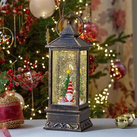 Smart Garden Christmas Snowswirl Gonk Lantern