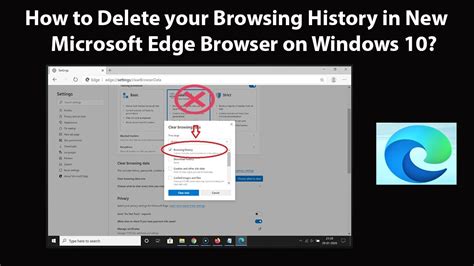 How To Delete History On Microsoft Edge Browser Completely Youtube