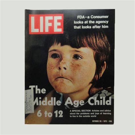 October 20 1972 Life Magazine The Middle Age Child October 20