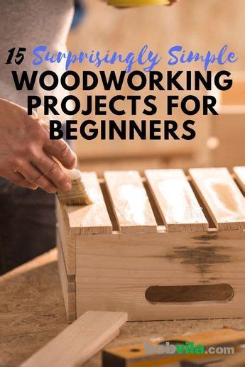 15 Surprisingly Simple Woodworking Projects For Beginners