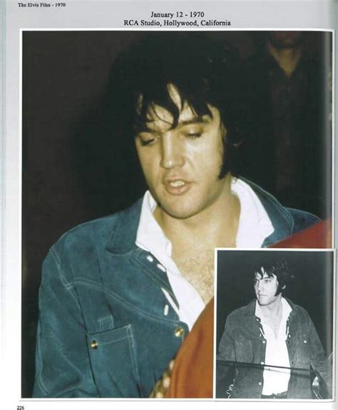 January 12 1970 Elvis At Rca Studios In Los Angeles After Rhthym