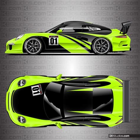 Full Car Wraps And Racing Liveries Printed And Shipped Ki Studios Racing Car Design Race