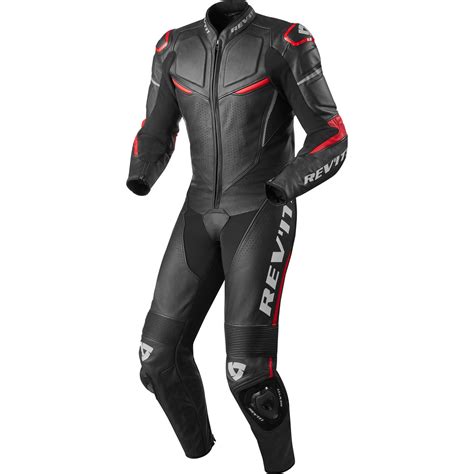 Red Leather Motorcycle Suit Lava 2 Piece Black Leather Biker