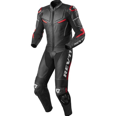 Specially designed to provide you with maximum safety whether onthe road, track or competition use, the motorcycle suit is made of cowhide or kangaroo leather with approved protection. Rev It Masaru One Piece Black Red Leather Motorcycle Suit ...