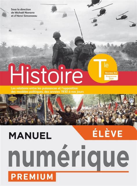Histoire Terminales Manuel Numérique élève Premium Ed 2020 10