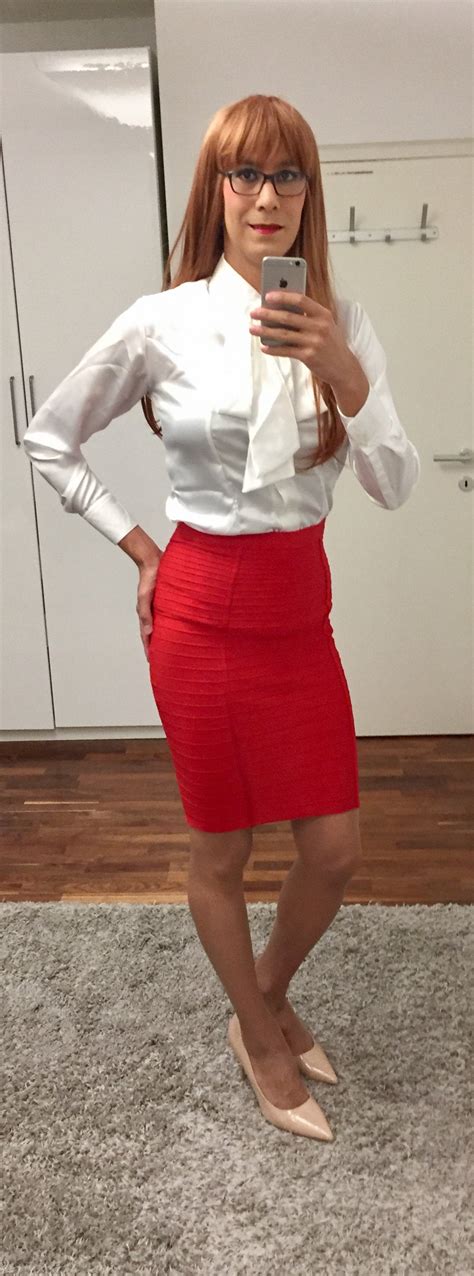New Secretary Outfit Love Pencil Skirts Crossdressing