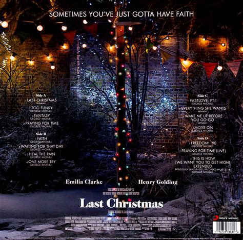 George Michael Wham Last Christmas Soundtrack 2 Plak Berk Plak