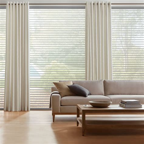 Woven Wood Shades Fabric Shades Hunter Douglas Silhouette Blinds