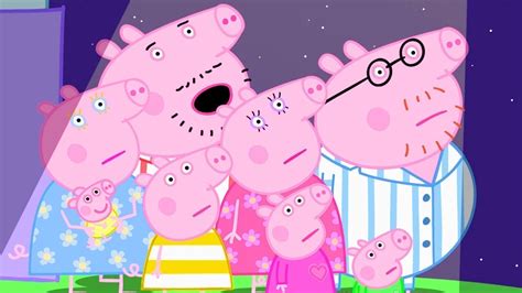 The Noisy Night At Peppa Pigs Cousin Chloes House Peppa Pig