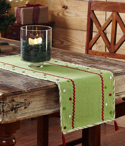 Whimsical Christmas 36 Inch Tablerunner By Nancys Nook The Weed Patch