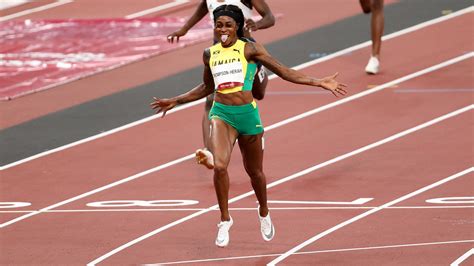 Jamaican Elaine Thompson Herah Kicked Off Instagram For Posting Footage Of Her Olympic Gold