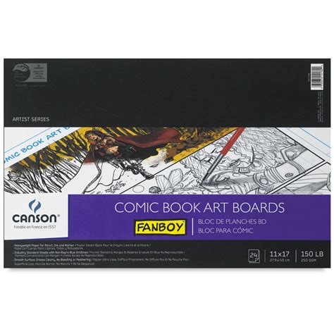 Canson Fanboy Comic Book Art Boards 11 X 17 24 Sheets Michaels