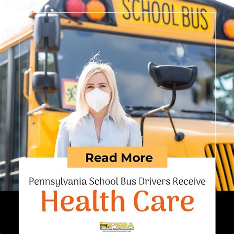 Pennsylvania School Bus Drivers Receive Health Care You Behind The Wheel