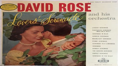 David Rose And His Orchestra ‎ Lovers Serenade Gmb Youtube