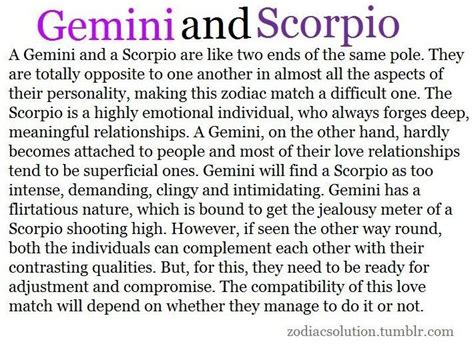15 Quotes About Scorpio Gemini Relationships Scorpio Quotes