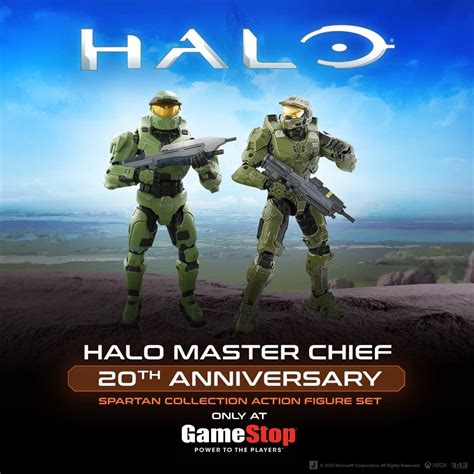 Celebrate 20 Years Of Halo With Jazwares Master Chief Figure 2 Pack