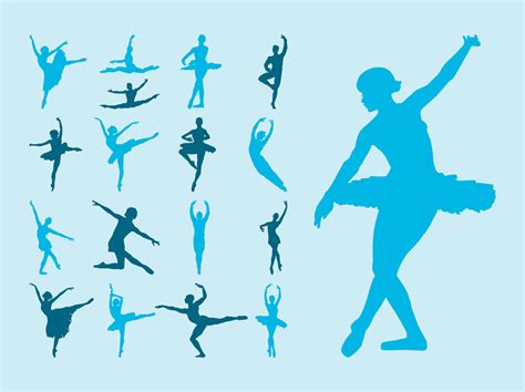 Vector Ballet Dancers Vector Art And Graphics