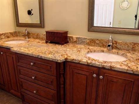Discover how to choose, remove, install or refinish bathroom countertops for your remodeling projects at diynetwork.com. Bathroom Countertop Ideas and Tips | Ultimate Home Ideas