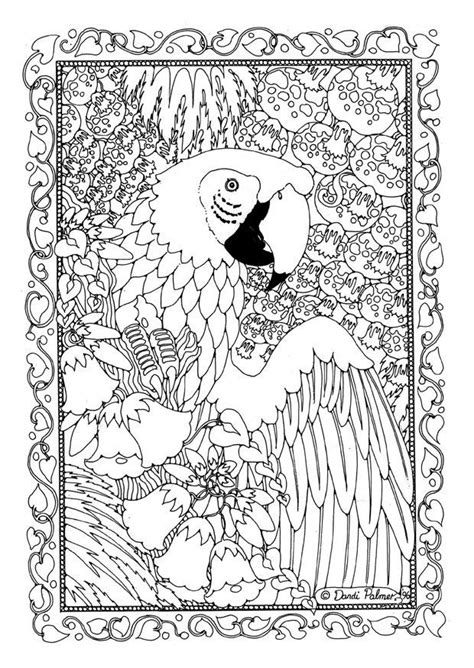 Advanced Printable Coloring Page Of Animals Coloring Home