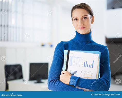 Female Assistant Stock Photo Image Of Camera Businesswoman
