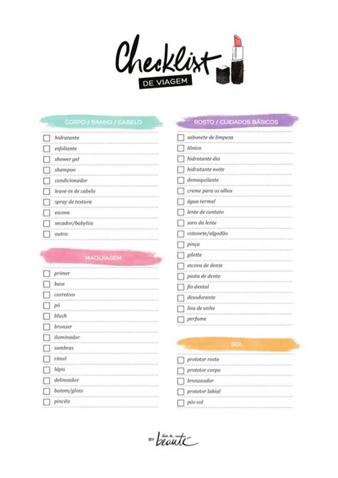 Checklist De Viagem By Criatividade Ativa Via Slideshare Check List Viagens Pinterest