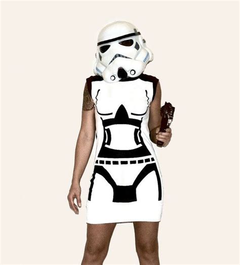 Halloween Costume Star Wars Stormtrooper Trooper Ette Dress Etsy