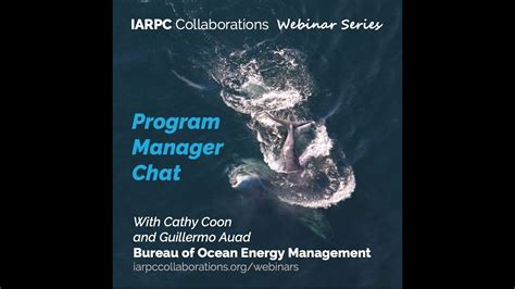 Program Manager Chat With The Bureau Of Ocean Energy Management Boem