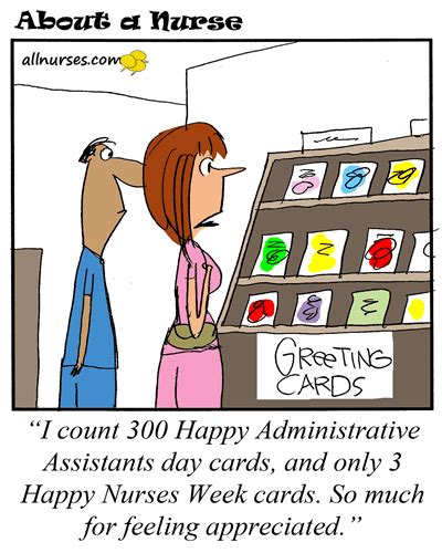 Cartoon Happy Nurses Week Cards About A Nurse Nursing Cartoon