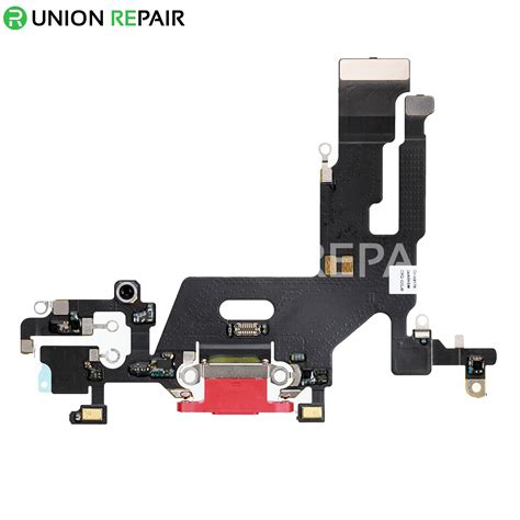 Replacement For Iphone 11 Usb Charging Flex Cable Red