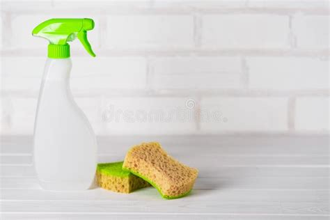 Concept Modern Minimalist Cleaning And Cleanliness On A Light