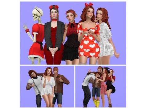 New Pose Pack ♠ Group 1 By Cassandragrusel86 The Sims 4 Sims 4