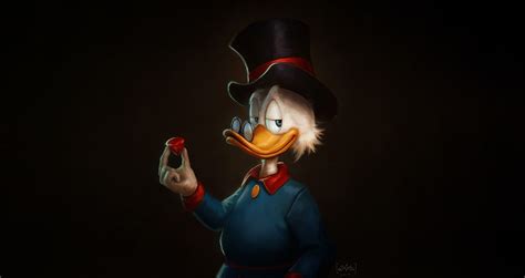 Donald Duck Cartoons Hd Artist Artwork Digital Art 4k Minimalism