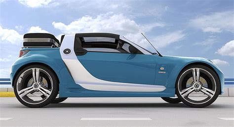 smart roadster | Smart Roadster Traveler 3D Model in ...