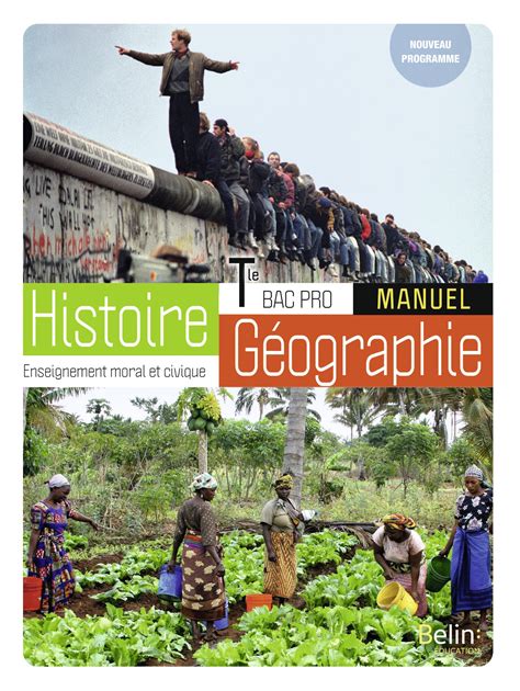 Édulib Histoire Géographie Emc Tle Bac Pro Ed2021 Manuel Numérique