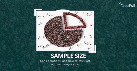 How To Determine Sample Size For A Research Study Geopoll