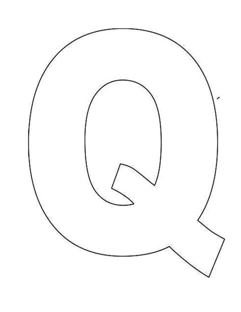 Bubble Letter Q Coloring Pages Coloring Pages