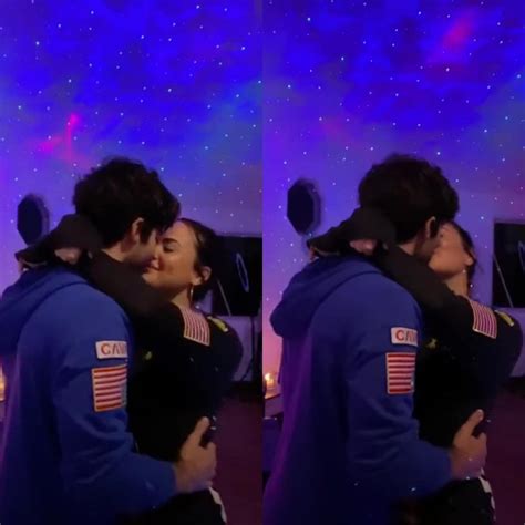 Demi Lovato Confirms Max Ehrich Romance With A Kiss In ‘stuck With U