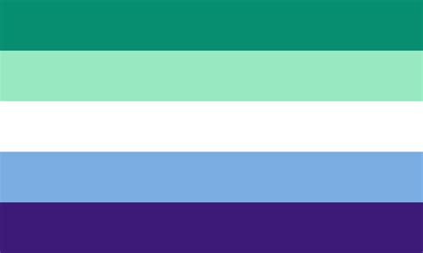 Gay Men Pride Flag Colors Lasemkin
