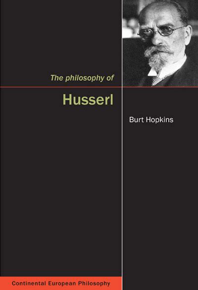 Philosophy Of Husserl The Mcgill Queens University Press