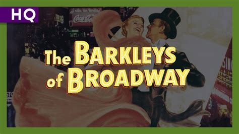 The Barkleys Of Broadway 1949 Trailer YouTube