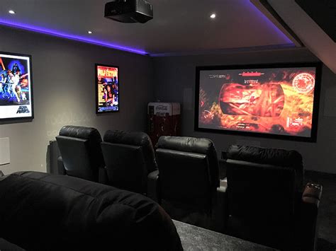 Loft Conversion Home Cinema Room Protech Tv Essex And Suffolk