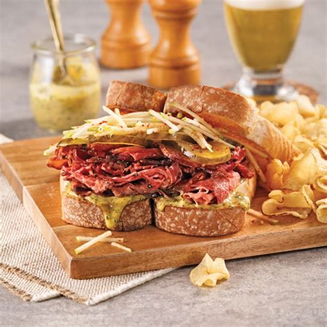 Sandwich Au Smoked Meat Je Cuisine