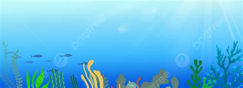 Gambar Latar Belakang Laut Biru Yang Indah Biru Dasar Laut Ikan