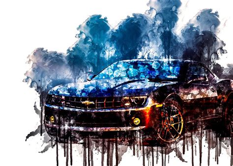 Car 2016 Vorsteiner Chevrolet Camaro V Ff 1011 Painting By Bechtelar