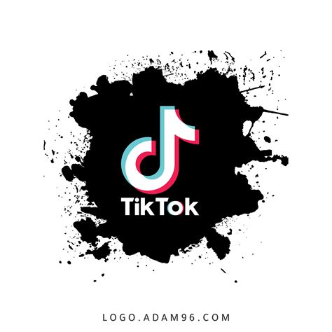 تحميل شعار تيك توك لوجو اسود شفاف بدون خلفية Logo Tik Tok Png